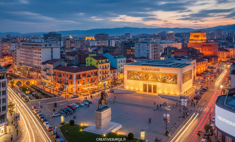Capitale Albanie