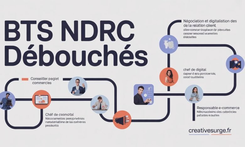 BTS NDRC Débouchés