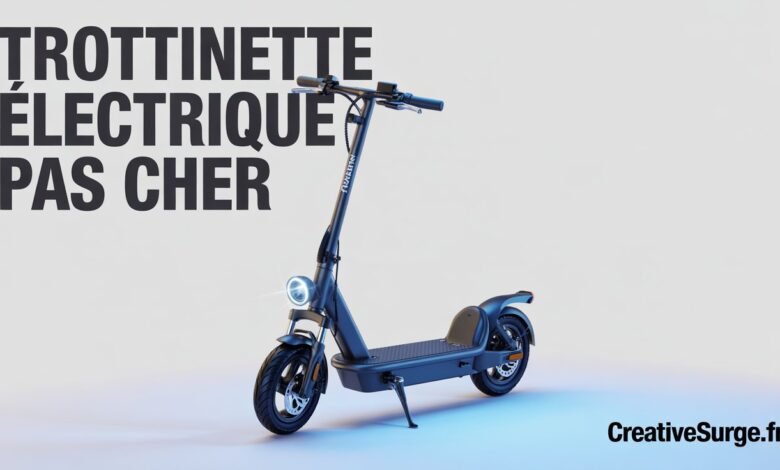 Trottinette Électrique Pas Cher