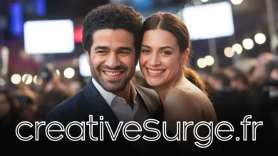 Couple Jamel Debbouze