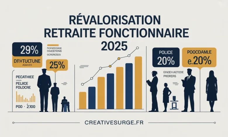 Revalorisation Retraite Fonctionnaire 2025