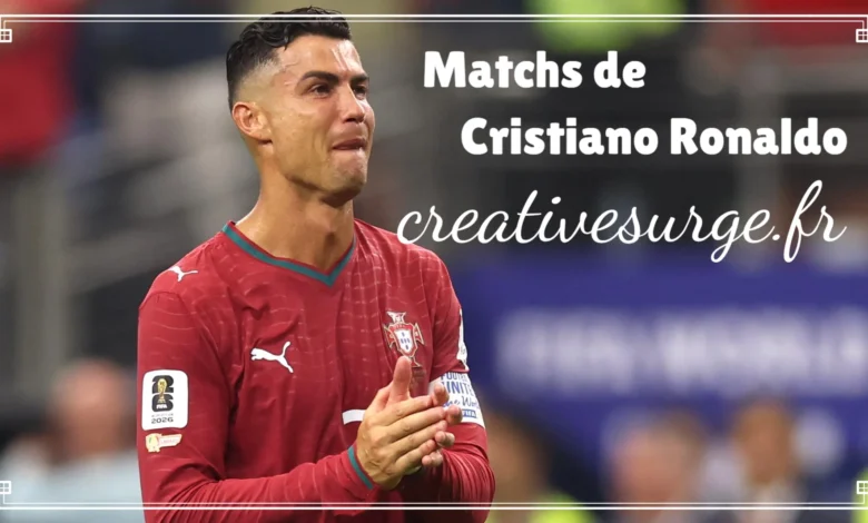 Matchs de Cristiano Ronaldo