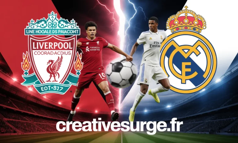 Liverpool – Real Madrid : composition