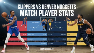 Clippers vs Denver Nuggets Match Player Stats