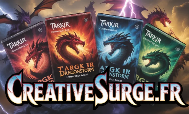 Tarkir Dragonstorm Commander Decks