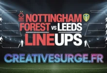 Nottingham Forest vs Leeds United Lineups
