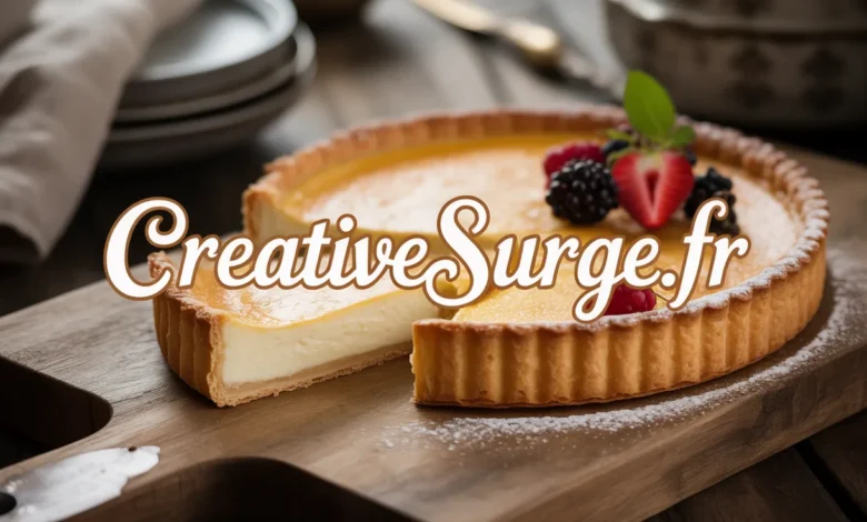 Tarte au Fromage Blanc