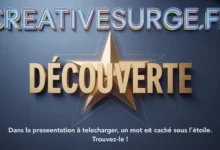 Dans la presentation a telecharger, un mot est caché sous l'étoile. trouvez-le !