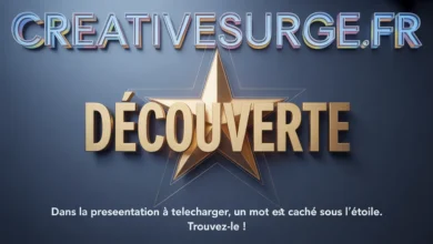 Dans la presentation a telecharger, un mot est caché sous l'étoile. trouvez-le !