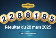 Résultat Euromillion du 28 mars 2025