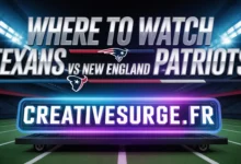 Where to Watch Texans vs New England Patriots
