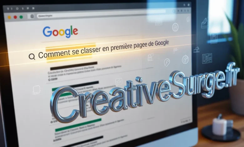 Comment se classer en première page de Google