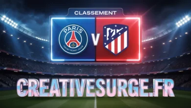 Classement Paris Saint-Germain Football Club – Atlético Madrid
