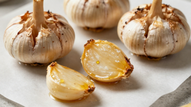 Ail Confit au Four