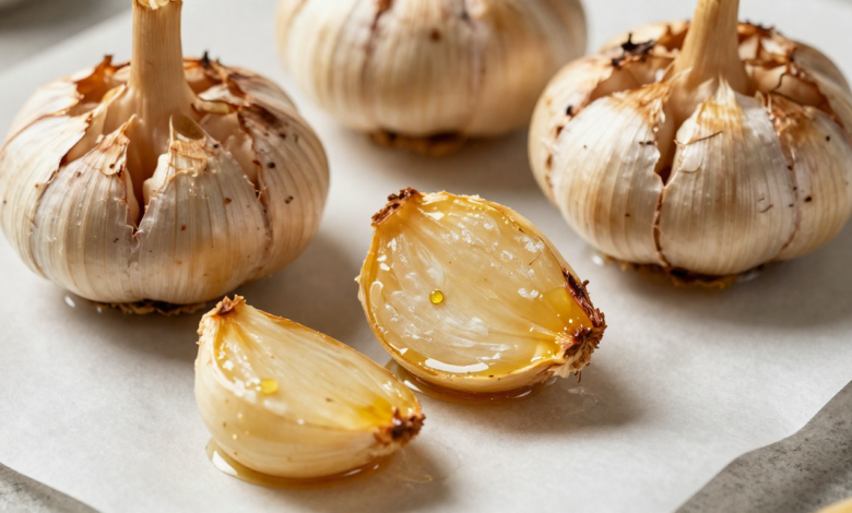Ail Confit au Four