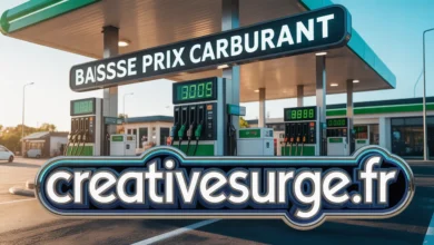 Baisse prix carburant