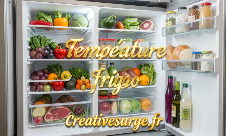 température frigo