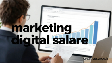 marketing digital salaire