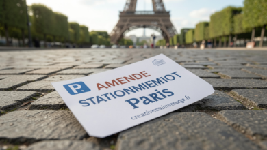 amende stationnement paris