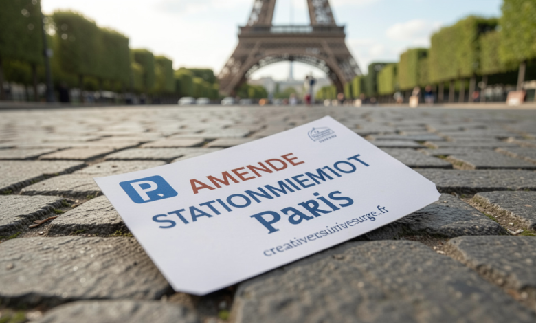 amende stationnement paris