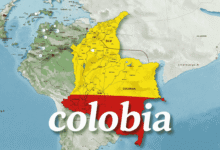 colombie carte