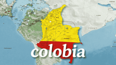 colombie carte