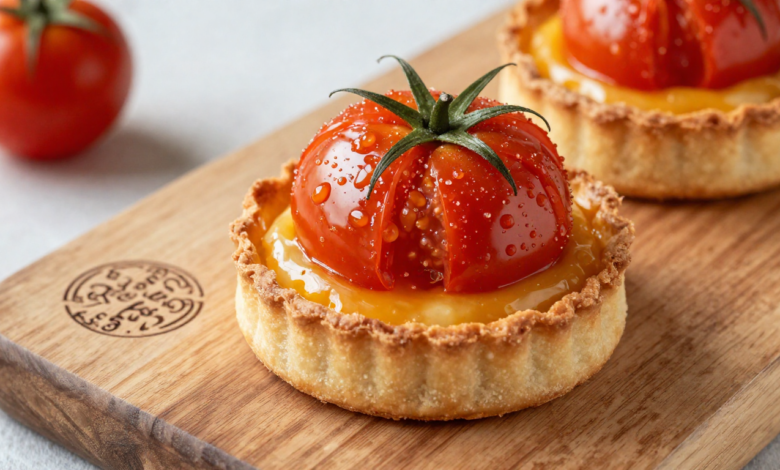 Tarte Tomate Moutarde