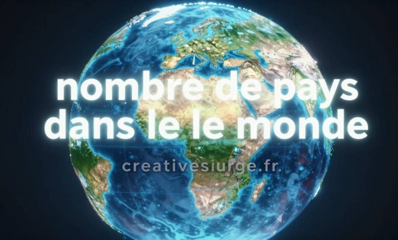 nombre de pays dans le monde