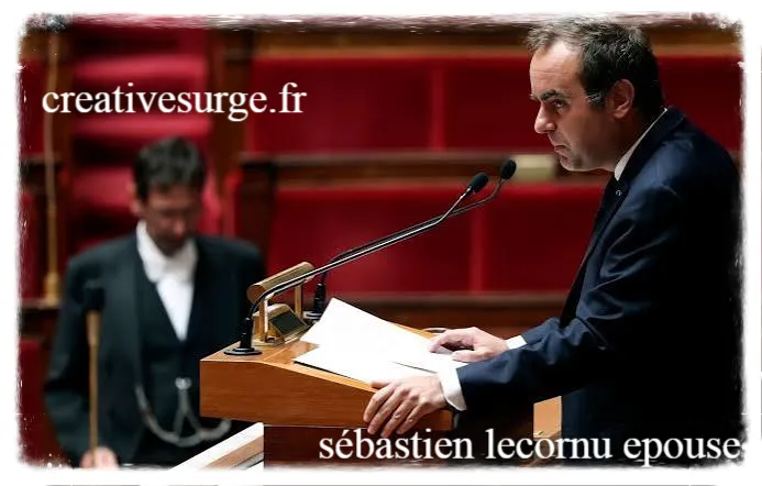 sébastien lecornu epouse