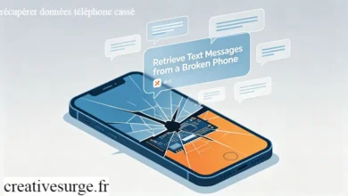 récupérer données téléphone cassé