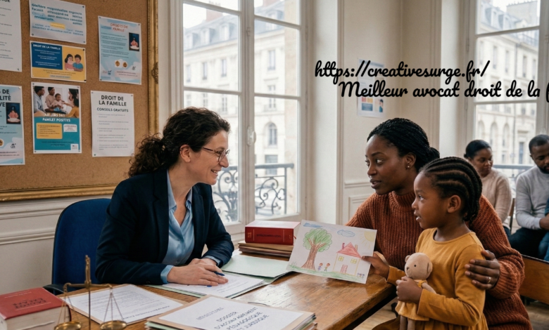 Meilleur avocat droit de la famille
